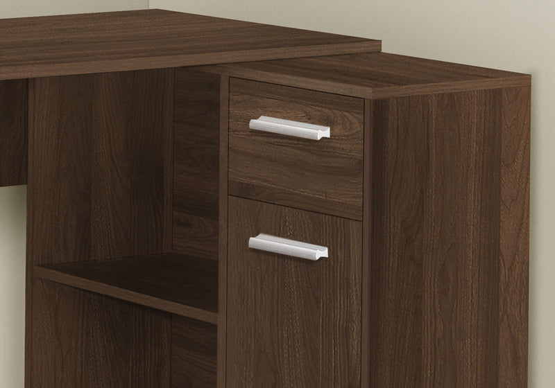 Computer Desk, Home Office, Corner, Storage Drawers, L Shape, Contemporary & Modern - R&R Furniture Gallery (Fountain Valley, CA)