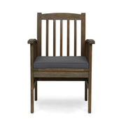 Casa - Acacia Dining Chair Set With Cushions, - R&R Furniture Gallery (Fountain Valley, CA)