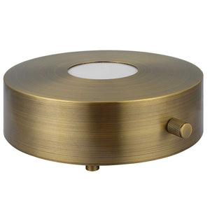 Lighted Plateau - Lamp - Brass