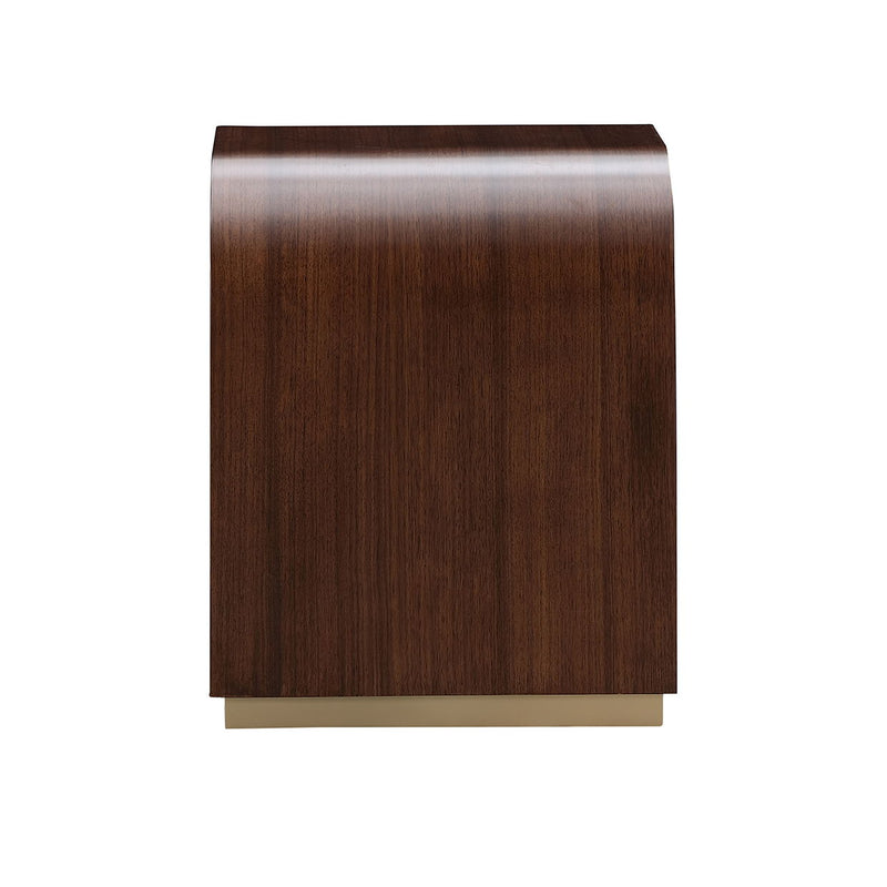 Houston - End Table - Walnut - R&R Furniture Gallery (Fountain Valley, CA)