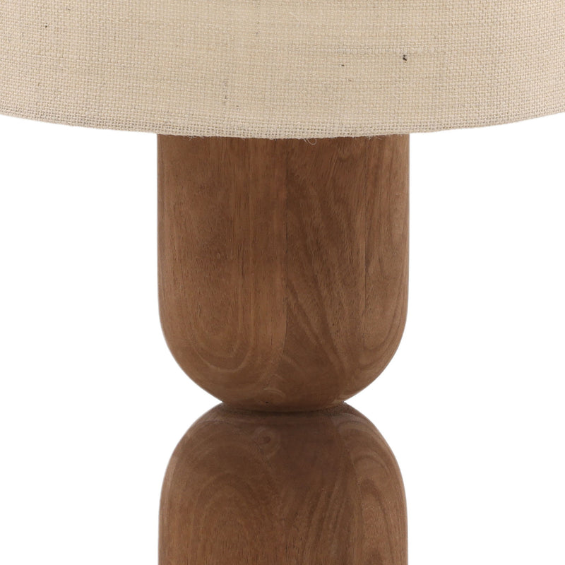 Anwen - Table Lamp - Medium Brown And Beige