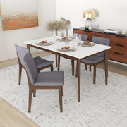 Laura - Mid-Century Modern Solid Wood Dining Chair (Set of 2) - R&R Furniture Gallery (Fountain Valley, CA)