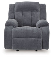 Observation - Power Rocker Recliner - Steel - R&R Furniture Gallery (Fountain Valley, CA)