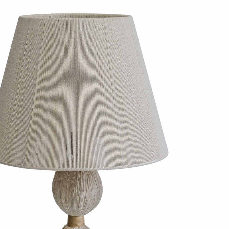 TOV Furniture Samba table lamp with a sleek base and fabric lampshade, perfect for modern home decor.