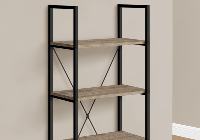 Bookshelf, Bookcase, 4 Tier, Office, Bedroom, Contemporary, Modern - R&R Furniture Gallery (Fountain Valley, CA)