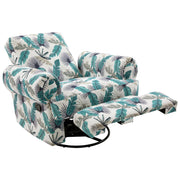 Manual Swivel Recliner Rocker Chair With Adjustable Backrest - R&R Furniture Gallery (Fountain Valley, CA)