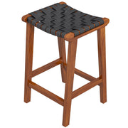 James - Mid-Century Modern Genuine Counter Stool - R&R Furniture Gallery (Fountain Valley, CA)