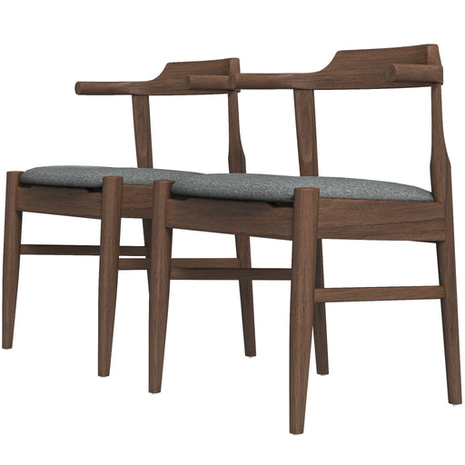 Leon - Mid-Century Modern Dining Chair (Set of 2) - R&R Furniture Gallery (Fountain Valley, CA)