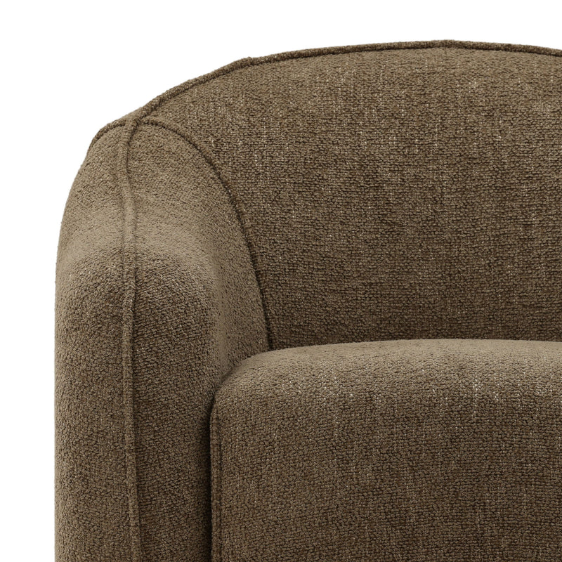Quin - Occasional Chair - Dark Brown