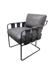 Strapling - Leather Dining Chair - R&R Furniture Gallery (Fountain Valley, CA)