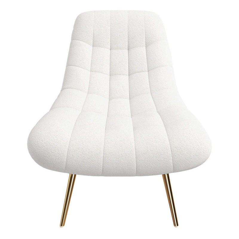 Aubrey - French Boucle Lounge Chair - R&R Furniture Gallery (Fountain Valley, CA)