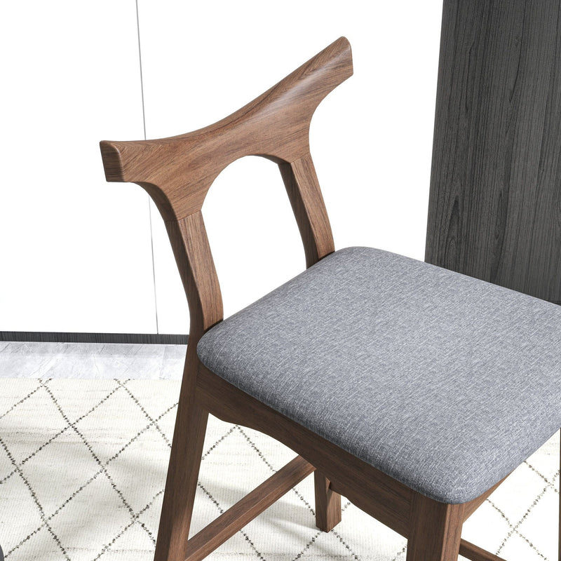 Hester - Upholstered, Square Bar Chair (Set of 2) - R&R Furniture Gallery (Fountain Valley, CA)