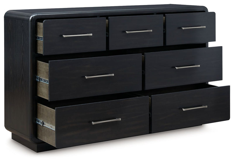 Rowanbeck - Dresser - Black - R&R Furniture Gallery (Fountain Valley, CA)