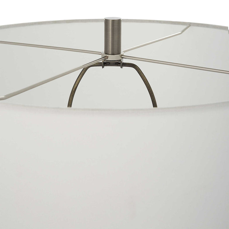 Keiron - Industrial Table Lamp - Dark Gray