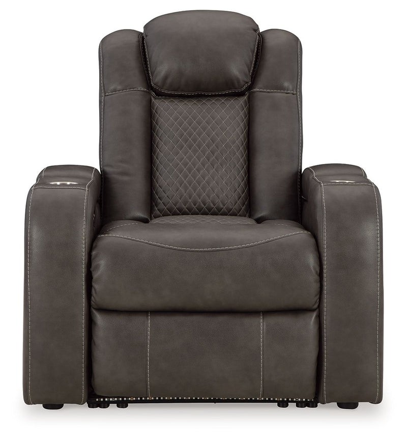 Fyne-dyme - Power Recliner/Adj Headrest - R&R Furniture Gallery (Fountain Valley, CA)