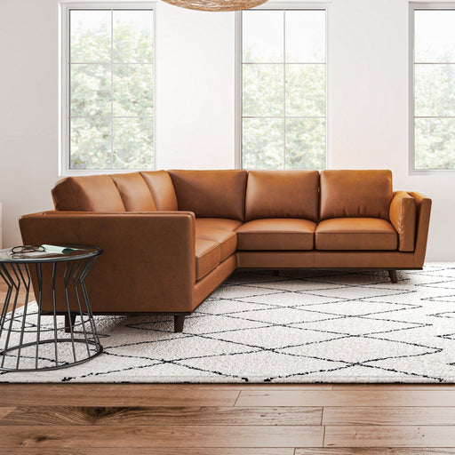 Erman - Corner Sofa - Tan - R&R Furniture Gallery (Fountain Valley, CA)