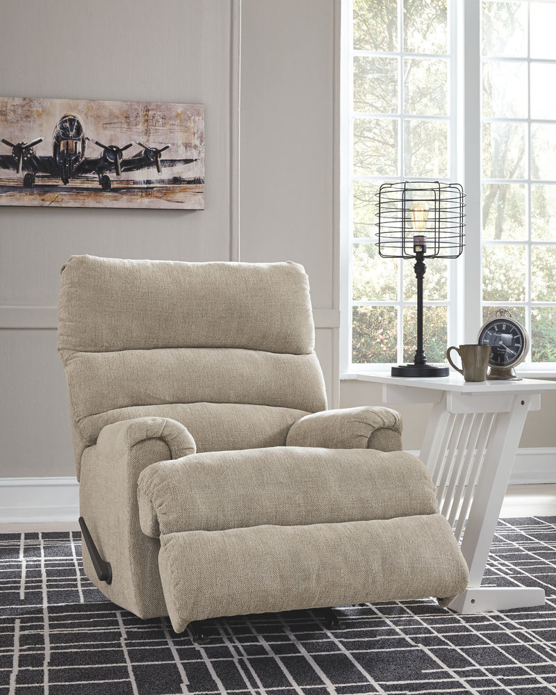 Man Fort - Rocker Recliner - R&R Furniture Gallery (Fountain Valley, CA)