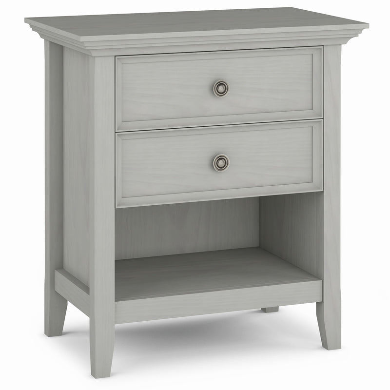 Amherst - Bedside Table, Handcrafted - R&R Furniture Gallery (Fountain Valley, CA)