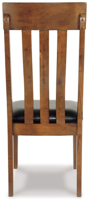 Ralene - Dining UPH Side Chair (Set of 2) - Medium Brown - R&R Furniture Gallery (Fountain Valley, CA)
