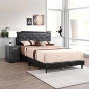 Button Tufted Bed Charming For Cozy Spaces - R&R Furniture Gallery (Fountain Valley, CA)