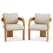 Dining Chairs With Pillow Back (Set of 2) - R&R Furniture Gallery (Fountain Valley, CA)