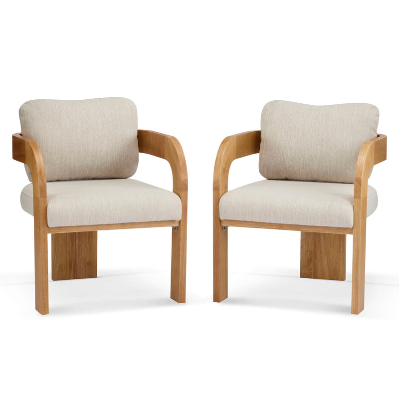 Dining Chairs With Pillow Back (Set of 2) - R&R Furniture Gallery (Fountain Valley, CA)