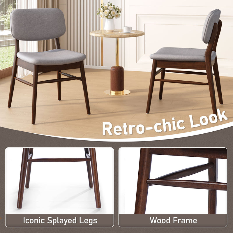 Upholstered Comfort Dining Chair (Set of 2) - R&R Furniture Gallery (Fountain Valley, CA)