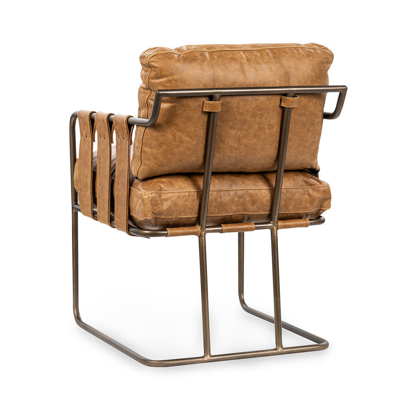 Strapling - Leather Dining Chair - R&R Furniture Gallery (Fountain Valley, CA)