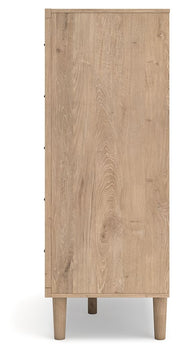 Cielden - Five Drawer Wide Chest - Two-Tone - R&R Furniture Gallery (Fountain Valley, CA)