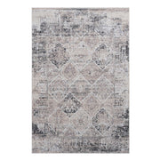 Payas - 6' X 9' Traditional Area Rug - Cream / Anthracite - R&R Furniture Gallery (Fountain Valley, CA)