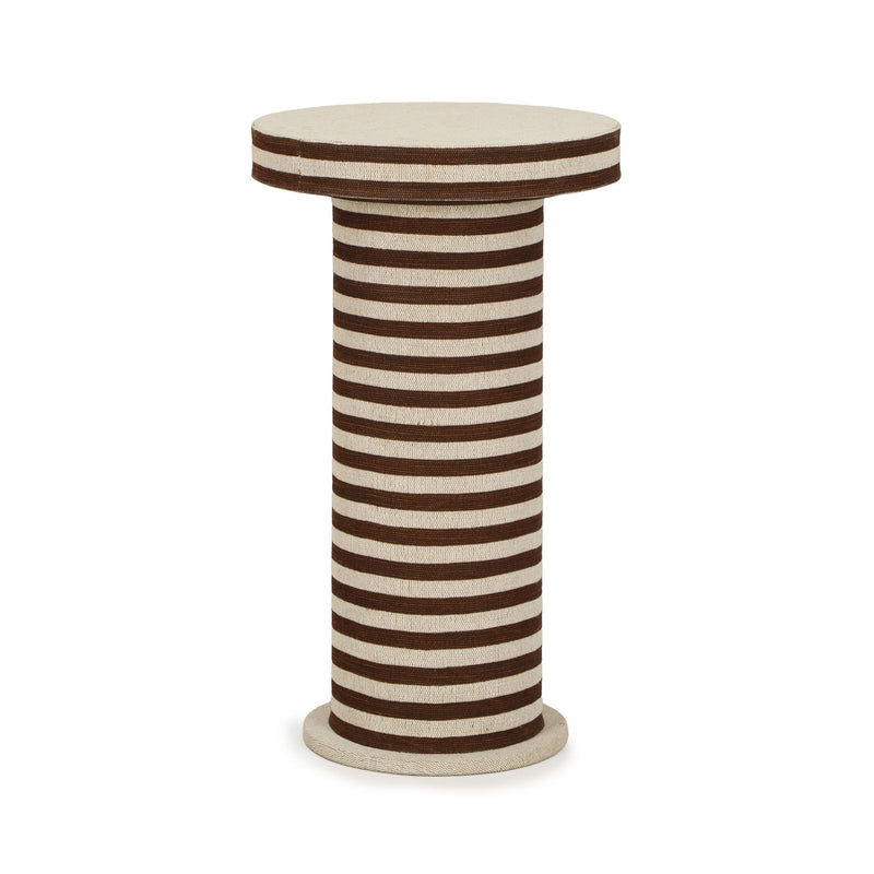 Lyra - Striped Cotton Jute Contract-Grade Table - R&R Furniture Gallery (Fountain Valley, CA)