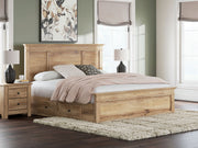 Makidern - Panel Storage Bed With Under Bed Storage Unit - R&R Furniture Gallery (Fountain Valley, CA)