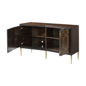 Put A Hex On You - Cabinet - Brown / Gold