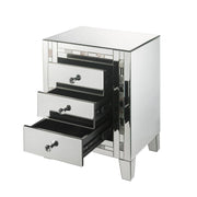 Nasa - Accent Table - Mirrored & Mother Pearl - R&R Furniture Gallery (Fountain Valley, CA)