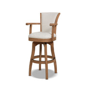 Williams - Swivel Bar Stool With Armrests - R&R Furniture Gallery (Fountain Valley, CA)