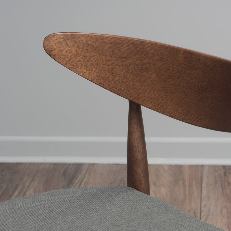 Retro Dining Chairs With Ergonomic Back (Set of 2) - R&R Furniture Gallery (Fountain Valley, CA)