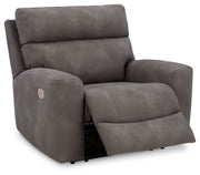 Next-Gen Durapella - Power Recliner With Adj Headrest - R&R Furniture Gallery (Fountain Valley, CA)