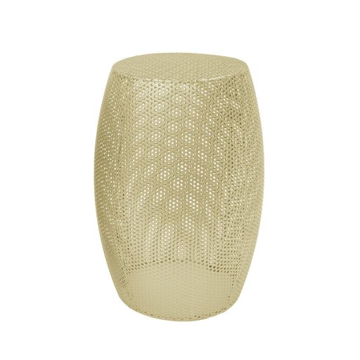 Modern Round Metal Hollow Side Table Set With Openwork Design - Gold - R&R Furniture Gallery (Fountain Valley, CA)