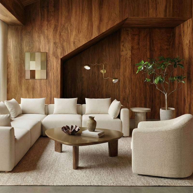 TOV Furniture Thao swivel chair with a sleek design, featuring a cushioned seat and modern style for contemporary interiors.