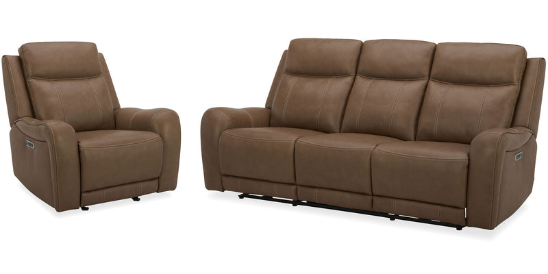 Haywood - Power Reclining Sofa Set - R&R Furniture Gallery (Fountain Valley, CA)