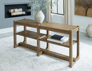 Cabalynn - Sofa Table - Light Brown - R&R Furniture Gallery (Fountain Valley, CA)