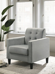 Hale - Accent Armchair With Tufting - R&R Furniture Gallery (Fountain Valley, CA)