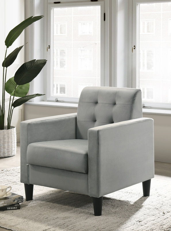 Hale - Accent Armchair With Tufting - R&R Furniture Gallery (Fountain Valley, CA)
