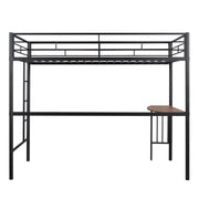 Bunk Bed With Desk, Ladder And Quality Slats For Bedroom - R&R Furniture Gallery (Fountain Valley, CA)
