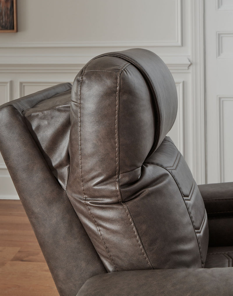 Schooner Rocks - Power Recliner / Adj Headrest - R&R Furniture Gallery (Fountain Valley, CA)