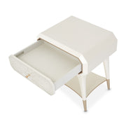 La Rachelle - 1-Drawer Nightstand - Champagne - R&R Furniture Gallery (Fountain Valley, CA)