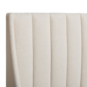 Aspen - King Vertical Tufted Headboard Platform Bed Set - Light Beige - R&R Furniture Gallery (Fountain Valley, CA)