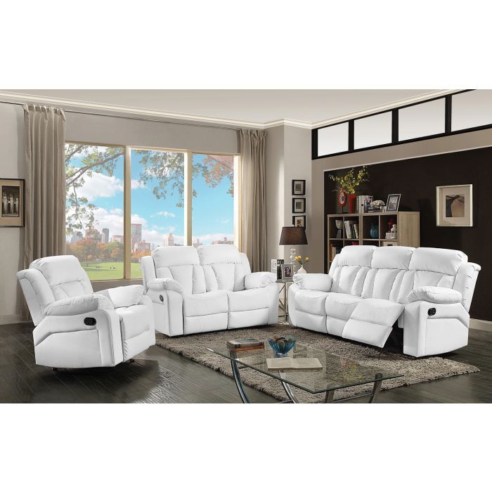 Glory Furniture Daria cozy padded reclining love seat with plush cushions, ideal for relaxation and comfortable seating.