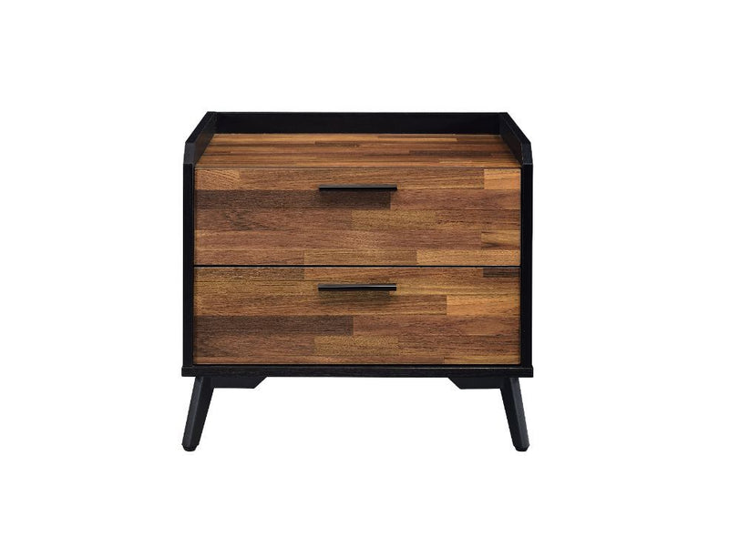 Jiranty - Accent Table - Walnut & Black - R&R Furniture Gallery (Fountain Valley, CA)