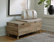 Gerdanet - Storage Bench - Beige - R&R Furniture Gallery (Fountain Valley, CA)